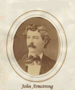 John Armstrong born ca. 1820, father of John Andrew born 1848