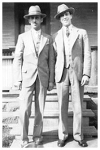 Samuel Goodman and son Gordon Goodman