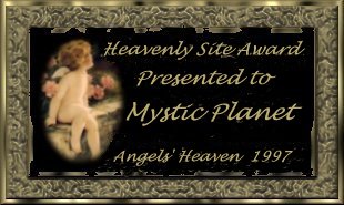 Heavenly Site Award from Angels' Heaven 20 Nov 97