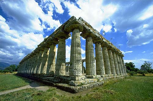 Ruins of Paestum, Italy - Photo by Martin Gray - click photo for Sacred Sites Website