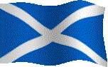 Flag of Scotland, UK